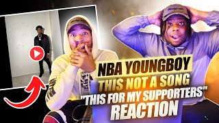 NBA YoungBoy - This Not a Song This For My Supporters Reaction