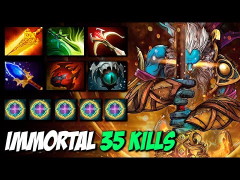 Phantom Lancer Immortal Illusionist [35/5/15] - Dota 2 Pro Gameplay [Watch & Learn]