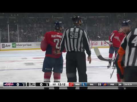 Rough stuff from the Washington Capitals vs Los Angles Kings game (2021 NHL)
