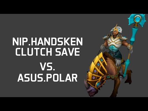 Clutch Save by Handsken vs. ASUS.Polar @ Dota Pit Season 3