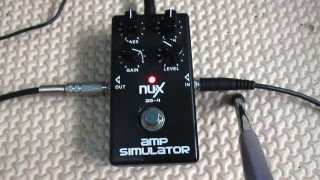 Video thumbnail for Nux as-4 Amp Simulator review by Ray Rhee by Raymond Rhee
