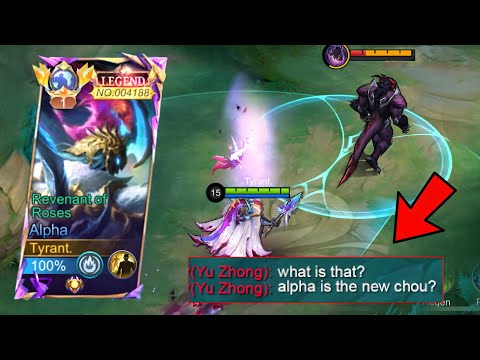 ALPHA BEST FLICKER COMBO TRICK + BEST BUILD AND EMBLEM 2025