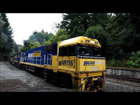 Pacific National Freight Train 3AM5 NR116 NR59 and 3MA5 NR30 (Orange Loco) 9321 8 & 9 Feb 2022