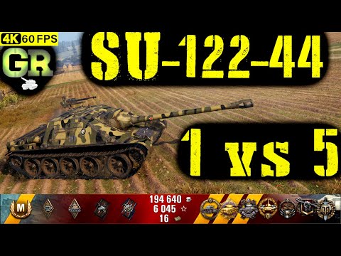World of Tanks SU-122-44 Replay - 10 Kills 3.9K DMG(Patch 1.4.1)