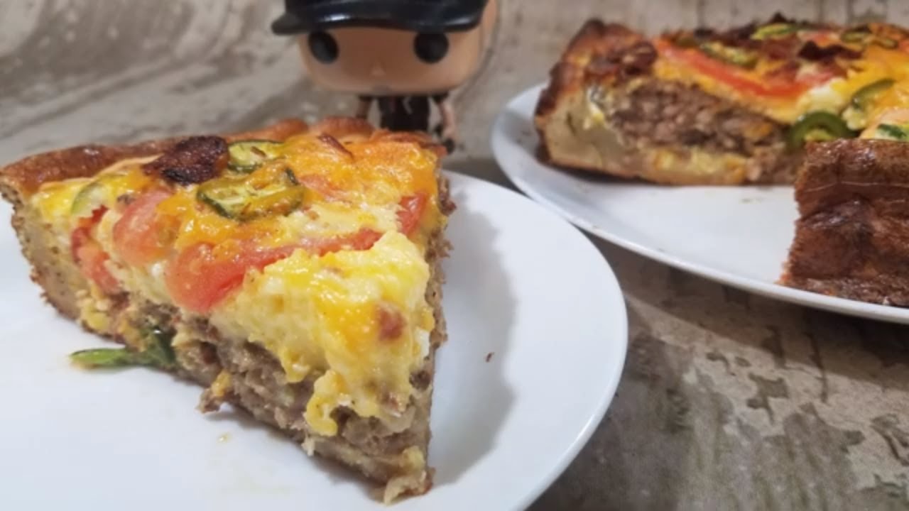 Deep Dish Breakfast Pizza Recipe, the #ultimate breakfast pizza