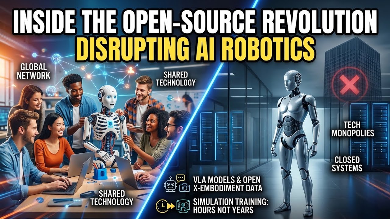 Forget Big Tech: The Real Robotics Revolution is Open Source