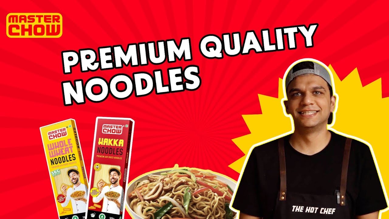 Masterchow's premium quality Noodles- making street style chowmein at home has never been easy!