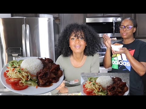How to make authentic Jamaican stew peas with salted pigtail
