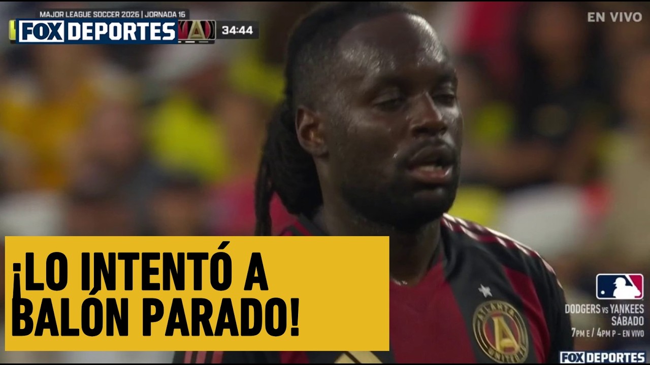 😎🥳 ¡LO INTENTÓ A BALÓN PARADO! | Nashville SC 0-0 Atlanta United | MLS en FOX 2026
