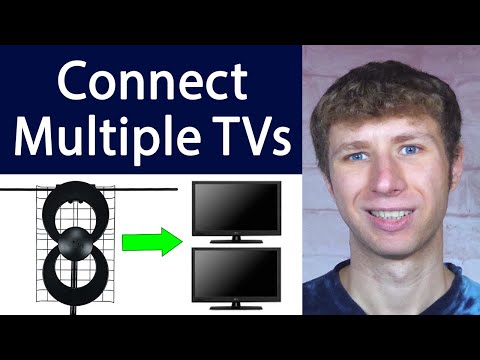 How To Connect a TV Antenna To Multiple TVs by Coax and WiFi