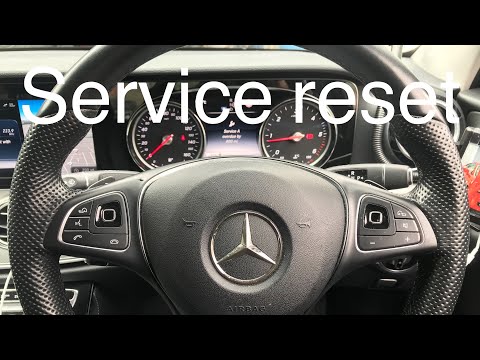 Mercedes E-Class | Service Reset | 2018 W213