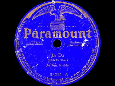 Ja Da - Arthur Fields / Kisses - Charles Hart and Helen Clark (1919)
