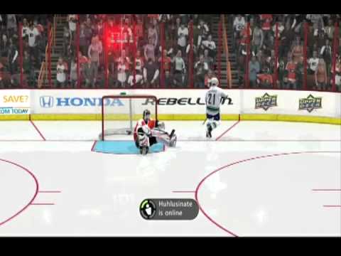 Score everytime in NHL 11