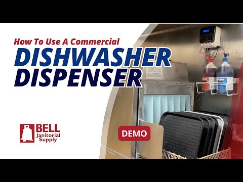Commercial Dishwasher Dispenser Tutorial