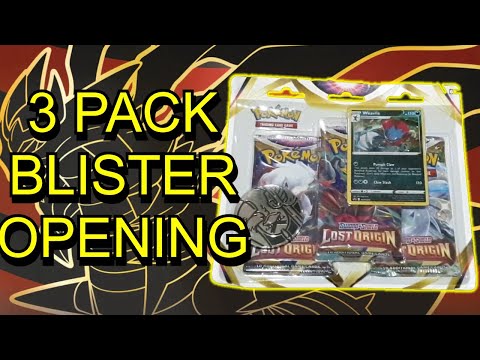Lost Origin 3 Pack Blisters are actually pretty good | Pokemon TCG