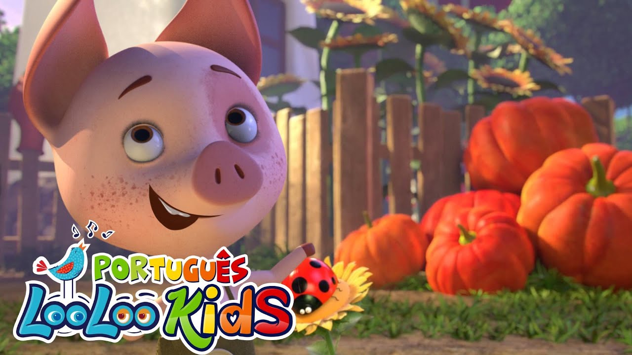 Porquinho Rosa e Outras Canções Divertidas para Crianças | LooLoo Kids Português 🐷🎶✨