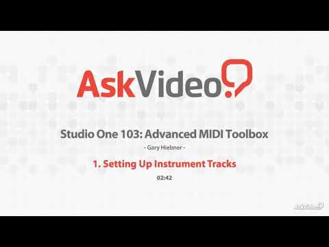 Adv MIDI Toolbox Course for St Video