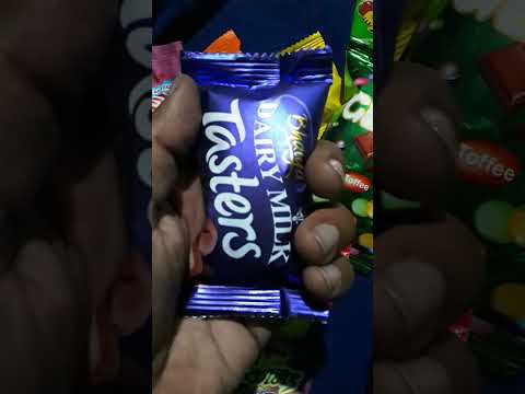 DAIRY MILK Tasters Biscuit Balls Unpacking - asmr | satisfying video