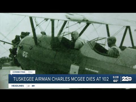 Tuskegee airman Charles McGee dies at 102