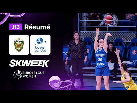 Le résumé de Sopron / Basket Landes (J13 - EuroLeague Women)