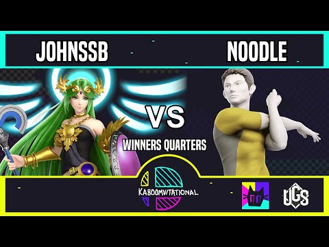 Kaboomvitational  -  Winners Quarters  -  johnssb(Palutena) Vs. NOODLE(Wii Fit Trainer)
