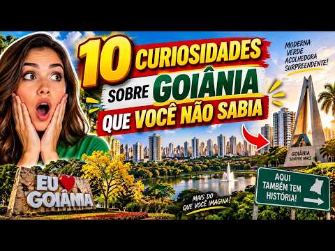 Goiânia Desenhada no Papel: 12 Curiosidades Reais da Cidade