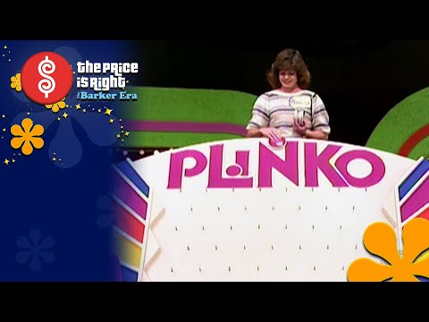 TPIR Contestant Doesn't Know Where to Stand While Playing PLINKO - The Price Is Right 1984