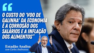 "Custo do 'VOO DE GALINHA' da economia é a CORROSÃO DOS SALÁRIOS e a INFLAÇÃO DOS ALIMENTOS"