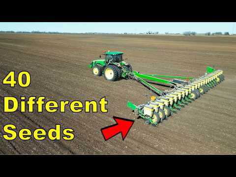 How we plant a corn test plot on our 8000 acre farm