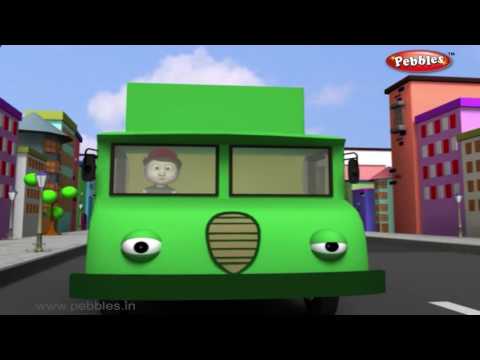 Vans Vans Vans | Nursery Rhymes With Lyrics | Nursery Poems | 3D Nursery Rhymes For Children