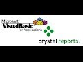 How To Call Crystal Report From Visual Basic 6 0