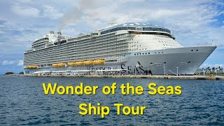 Wonder of the Seas Ship Tour