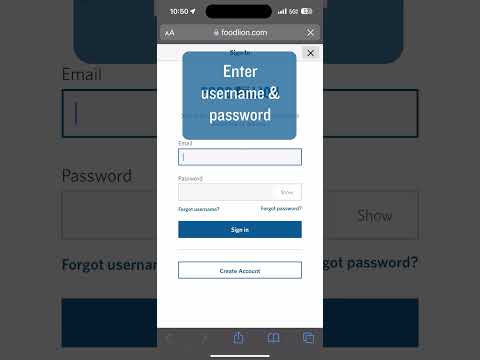 How to Log In with foodlion.com