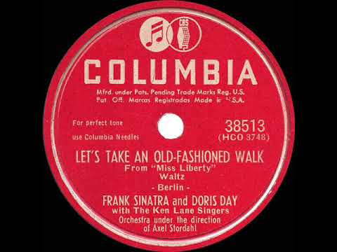 1949 Frank Sinatra & Doris Day - Let’s Take An Old Fashioned Walk