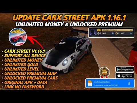 CarX Street Mod APK - CARX STREET v1.16.1 MOD APK DOWNLOAD Unlimited Money | Android & IOS 🔥