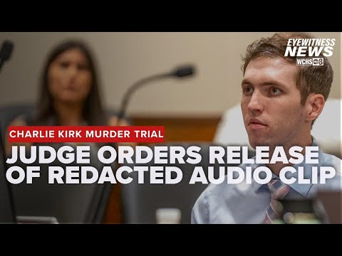 Judge orders release of redacted audio, transcript from closed Tyler Robinson hearing
