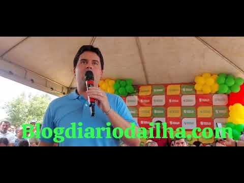 PEDRO DO ROSÁRIO (MA): Prefeito Toca Serra inaugura com o Ministro André Fufuca. POR LIMA K LIMA