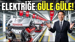 Toyota Şirketi ŞOK EDİCİ BİR AÇIKLAMA YAPTI - Yeni Motoru Tüm Elektrikli Araç Se