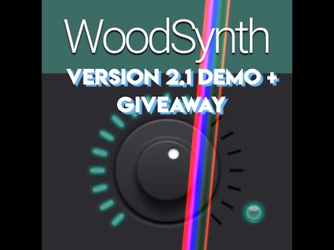 WoodSynth Ios synth app - Demo & Giveaway