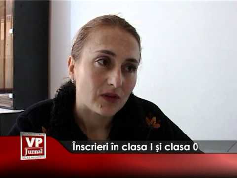 Înscrieri în clasa I şi clasa 0
