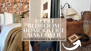 Vintage-Modern Styled Makeover Using *ONLY* Thrifted Furniture + Home Decor Haul
