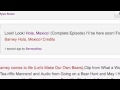 Hola Mexico Complete Episode Is Coming Soon For Barney Hola Mexico Credits