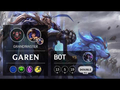 Garen Bot vs Kai'Sa - EUW Grandmaster Patch 9.17