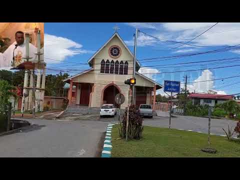 Parish Priest of San Raphael RC, Fr Roger Paponette was tied up and robbed by armed bandits