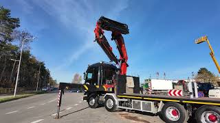 Scania R470 8x2 PALFINGER PK 56002 Crane camión plataforma | Imagen 4 - Autoline
