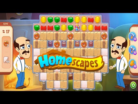 Homescapes - Level 1288 to 1293 Gameplay Walkthrough - New Update