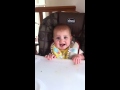 Addie Eating Chicken