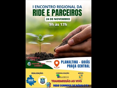 1º ENCONTRO REGIONAL DA RIDE E PARCEIROS - EM PLANALTINA GO NA PRAÇA CENTRAL