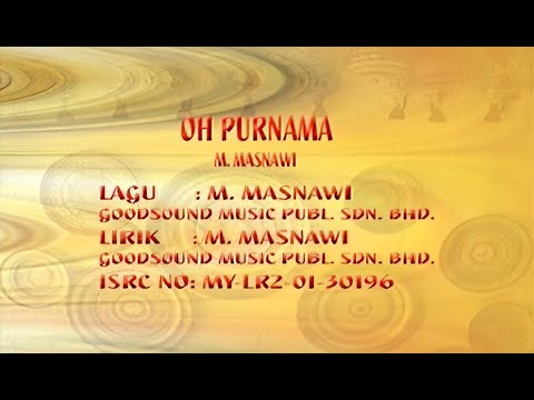 M. Masnawi - Oh Purnama (Official Karaoke Video)