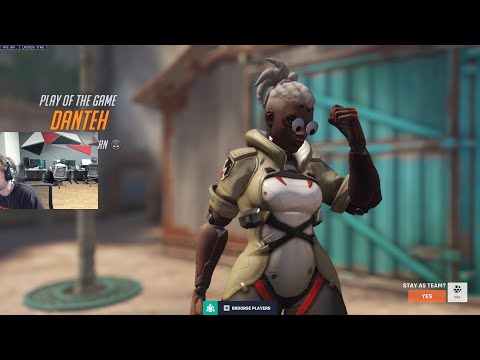 Danteh DOMINATING AS TRACER + ECHO + SOJOURN Overwatch 2 Season 15